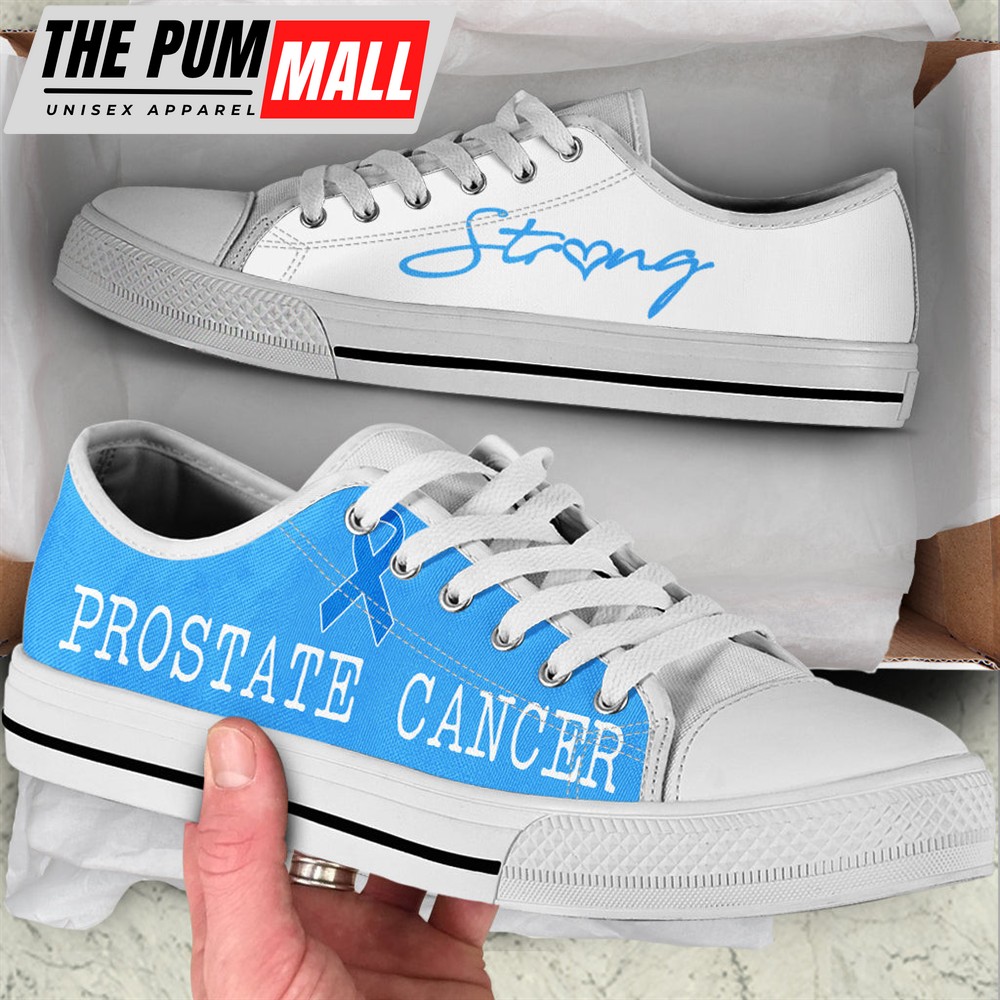 Prostate Cancer Shoes Strong Low Top Shoes – Best Gift For Men And Women Malalan – Sneaker For Walking