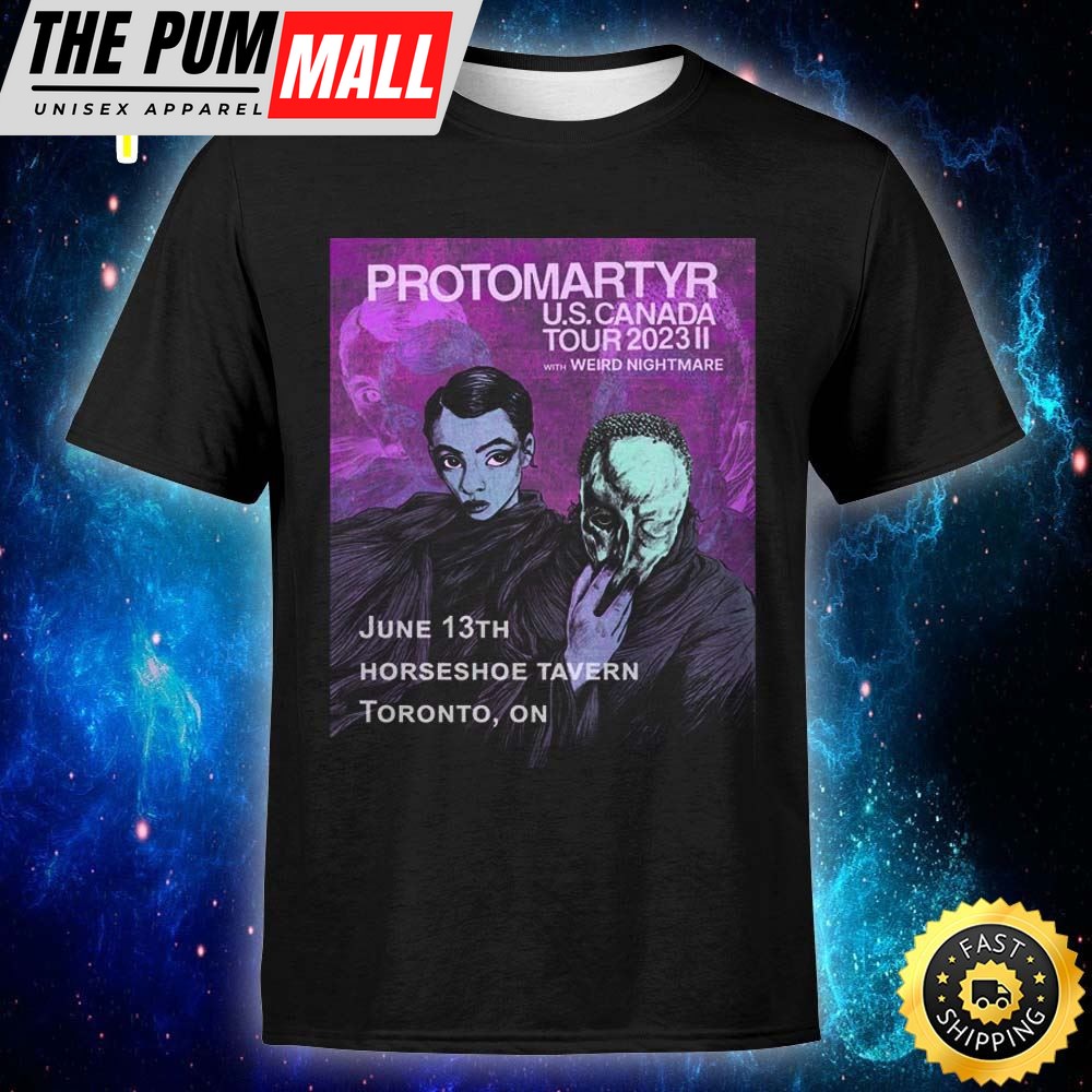 Protomartyr Us Canada Tour 2025 Unisex T-shirt