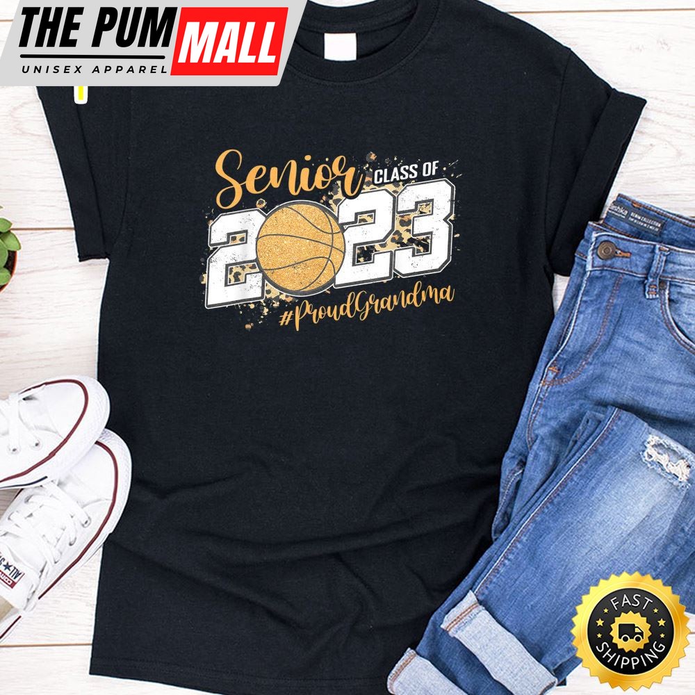 Proud Grandma of 2025 Senior Graduate Basketball Senior 2025 T-Shirt