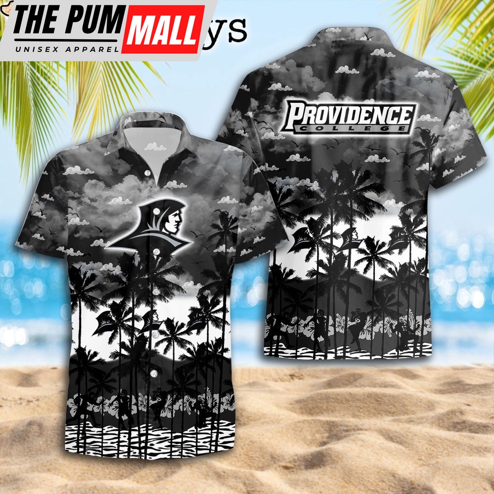Providence Friars Palms Tree Hawaiian Shirt