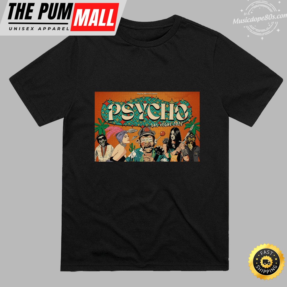 Psycho Las Vegas Finalize 2025 Lineup Unisex Tshirt