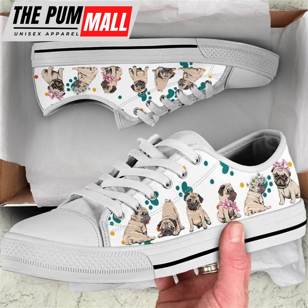 pug-dog-adorable-canvas-low-top-shoes-low-top-shoes-mens-women-olnhi1ok Pug Dog Adorable Canvas Low Top Shoes – Low Top Shoes Mens, Women