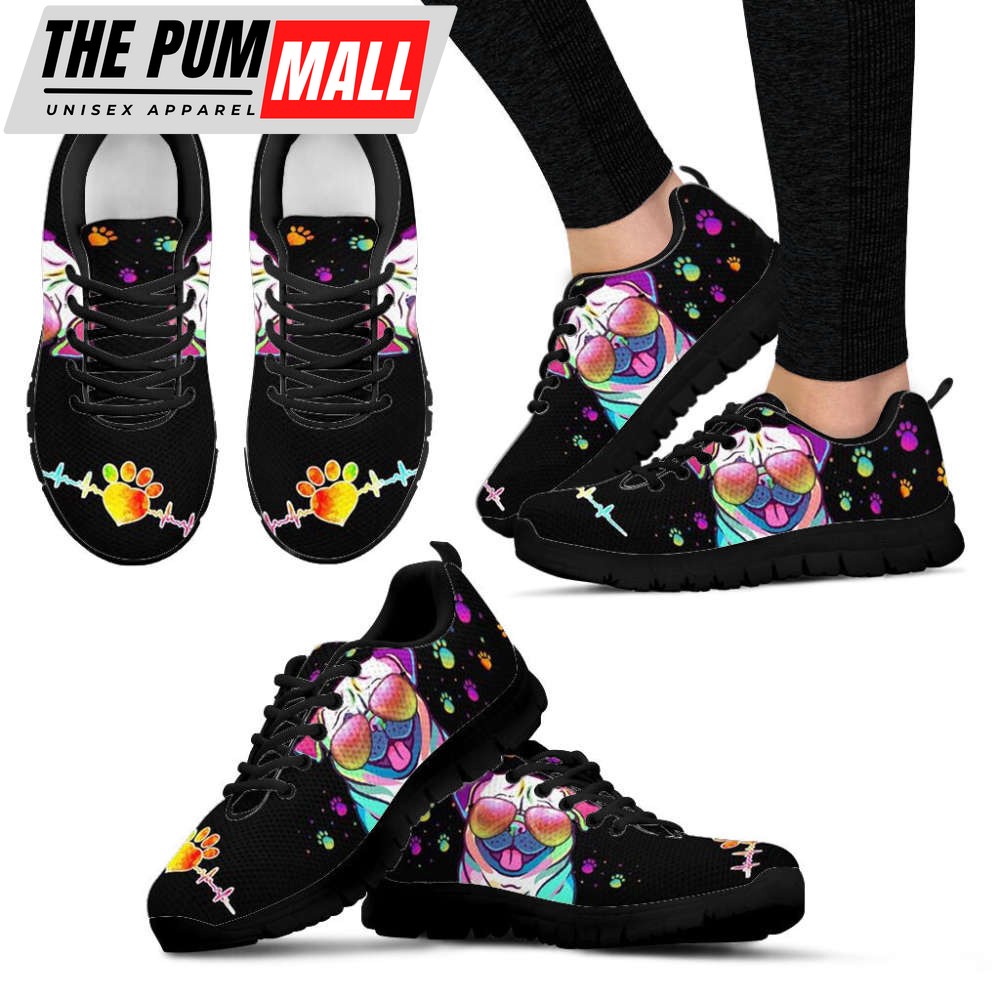 pug-dog-lover-shoes-art-colorful-sneakers-walking-running-lightweight-casual-sho-ncxlkbym Pug Dog Lover Shoes Art Colorful Sneakers Walking Running Lightweight Casual Shoes For Pet Lover
