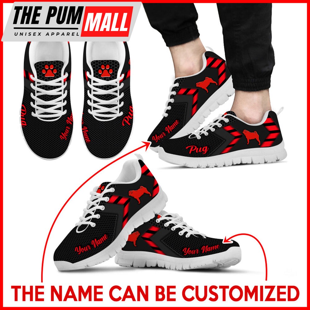 pug-dog-lover-shoes-simplify-style-sneakers-walking-shoes-personalized-custom-ne3k3jag Pug Dog Lover Shoes Simplify Style Sneakers Walking Shoes – Personalized Custom – Best Gift For Dog Lover
