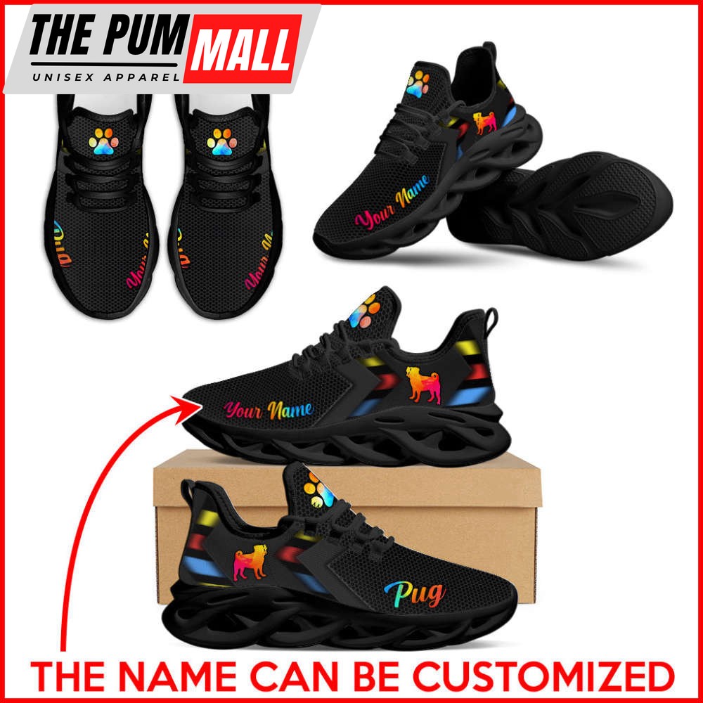 pug-dog-simplify-style-flex-control-sneakers-custom-shoes-for-men-and-women-91qutlbl Pug Dog Simplify Style Flex Control Sneakers Custom Shoes For Men And Women