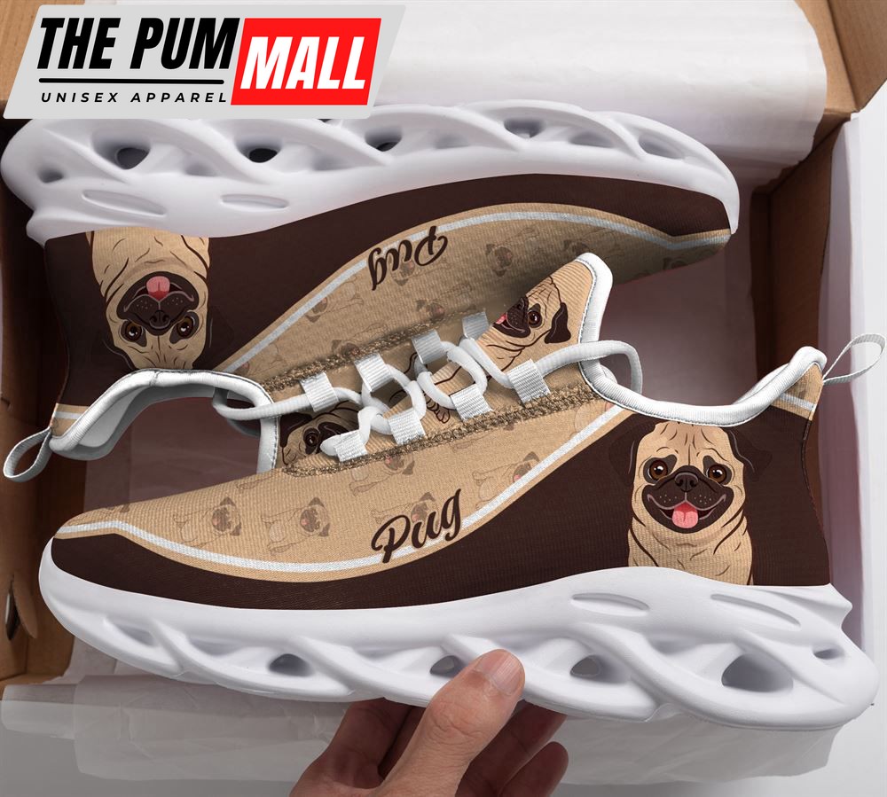 Pug Max Soul Shoes, Gift For Dog Lover