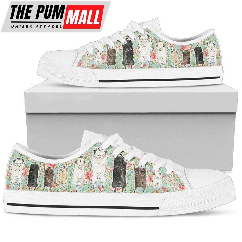 Pugs Women’s Low Top Shoe – Comfortable & Trendy Footwear
