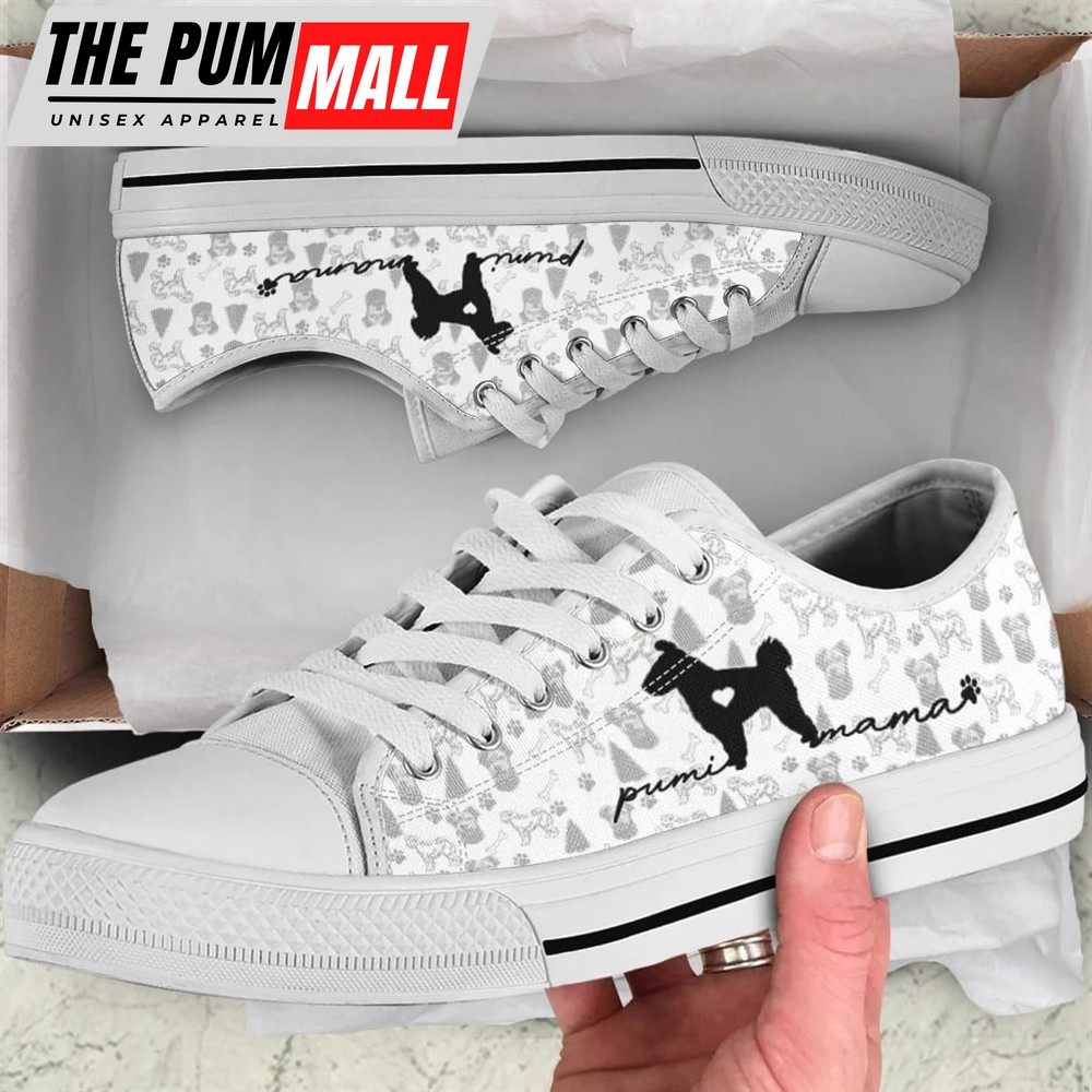 Pumi Low Top Shoes – Dog Walking Shoes Men Women – Dog Memorial Gift