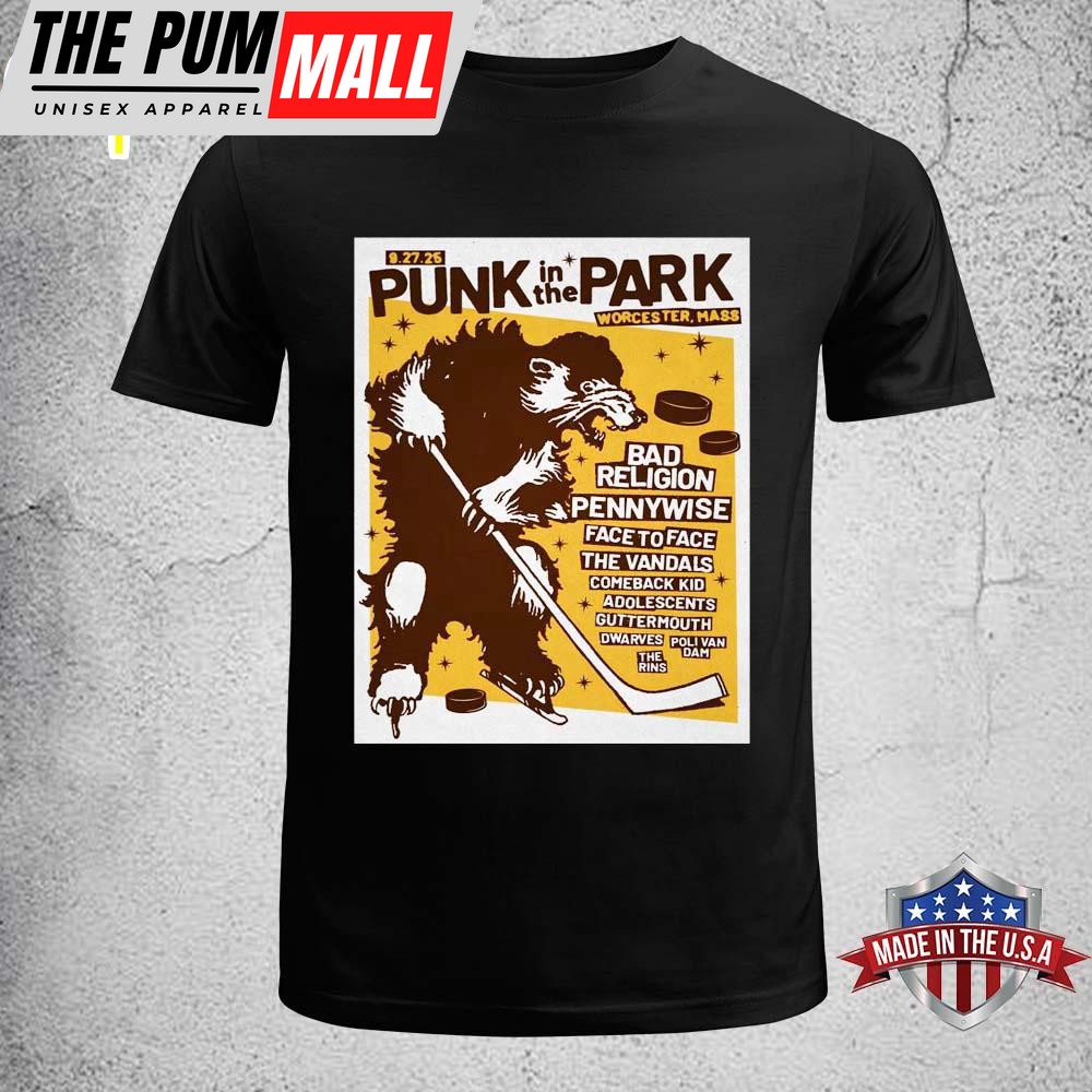 Punk In The Park Sep 27 2025 Event Worcester, MA Unisex T-Shirt