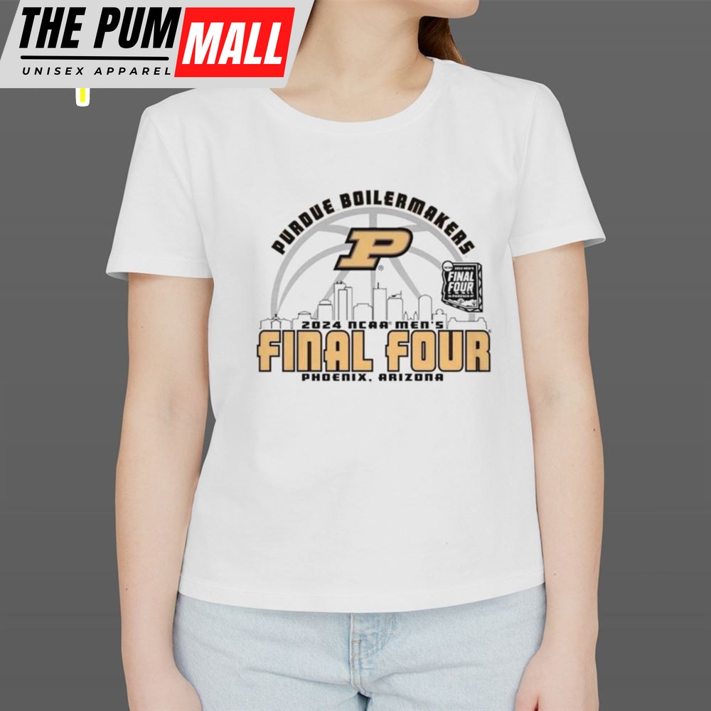 Purdue Boilermakers 2025 Ncaa Mens Basketball Final Four Phoenix Skyline Shirt