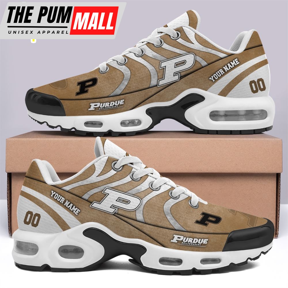 Purdue Boilermakers TN Shoes Custom Your Name And Number Max Plus Shoes