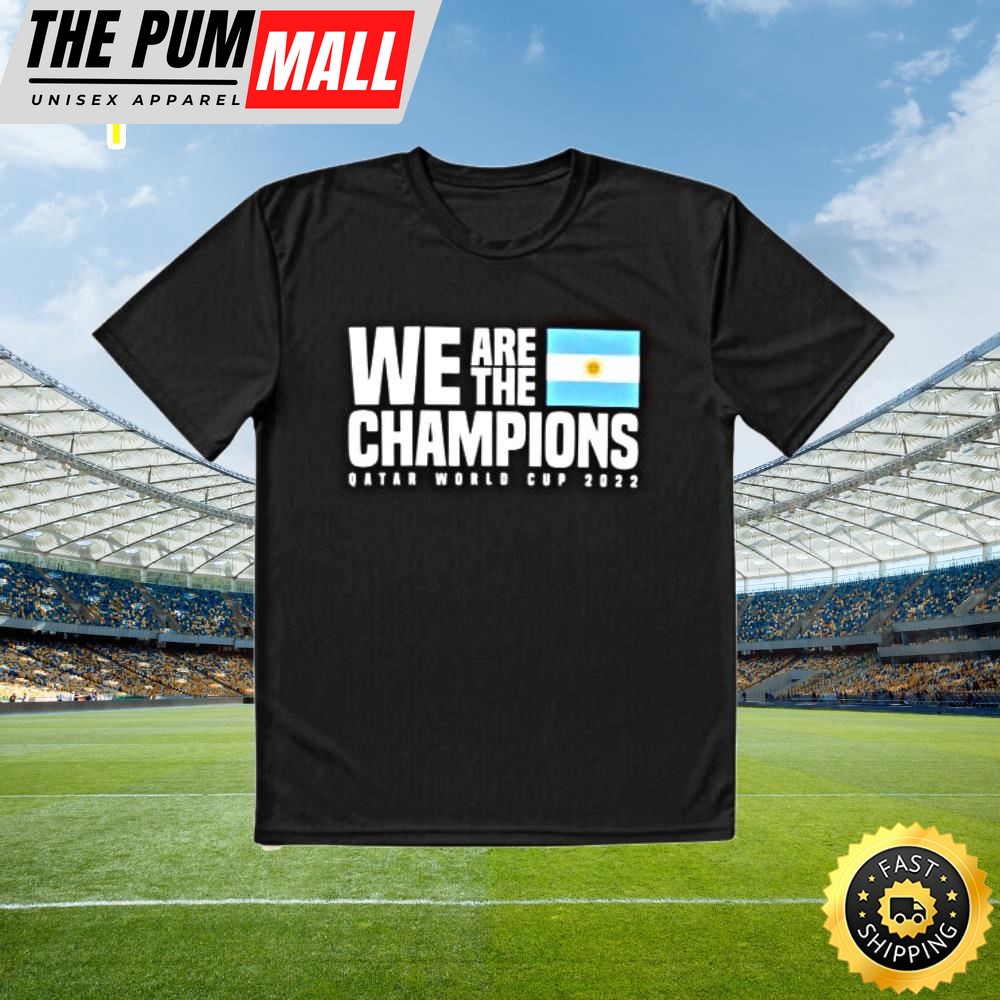 Qatar World Cup Champions 2025 Argentina Shirt