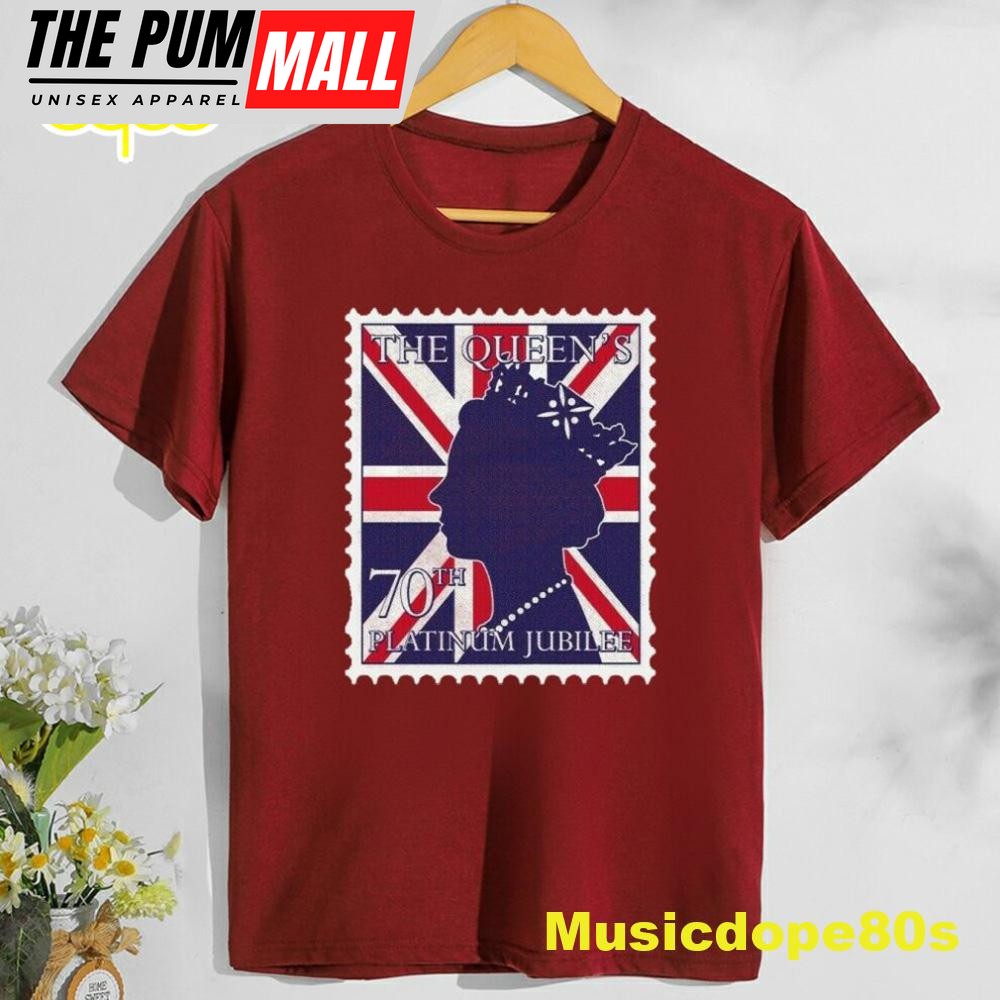 Queen Elizabeth II Queens 70th Platinum Jubilee Tshirt
