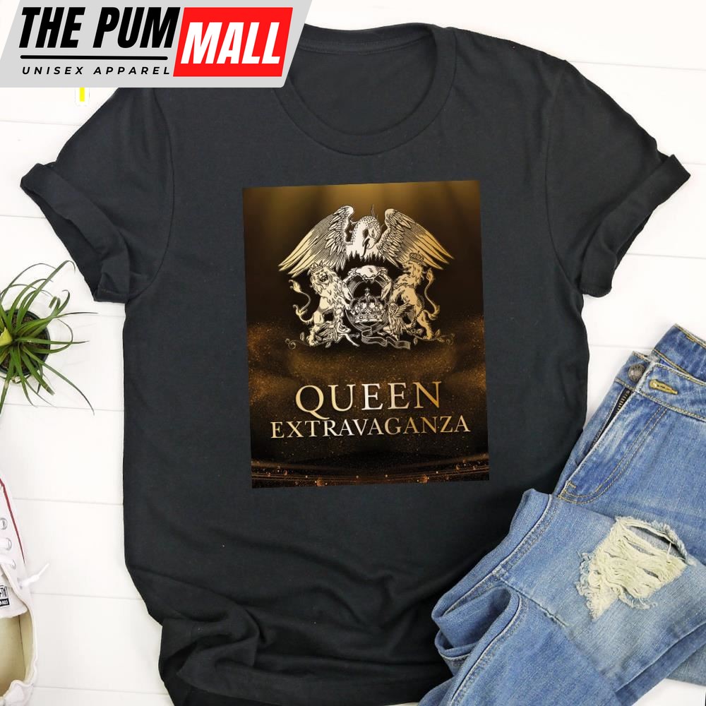 Queen Extravaganza 2025 UK And European Tour Unisex T-shirt