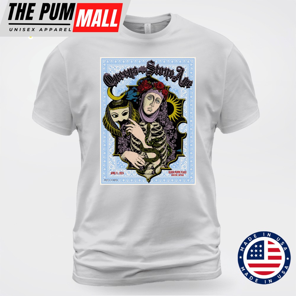 Queen Of The Stone Age Show Slush Puppie Place Kingston Ontario April 9 2025 Unisex T-shirt