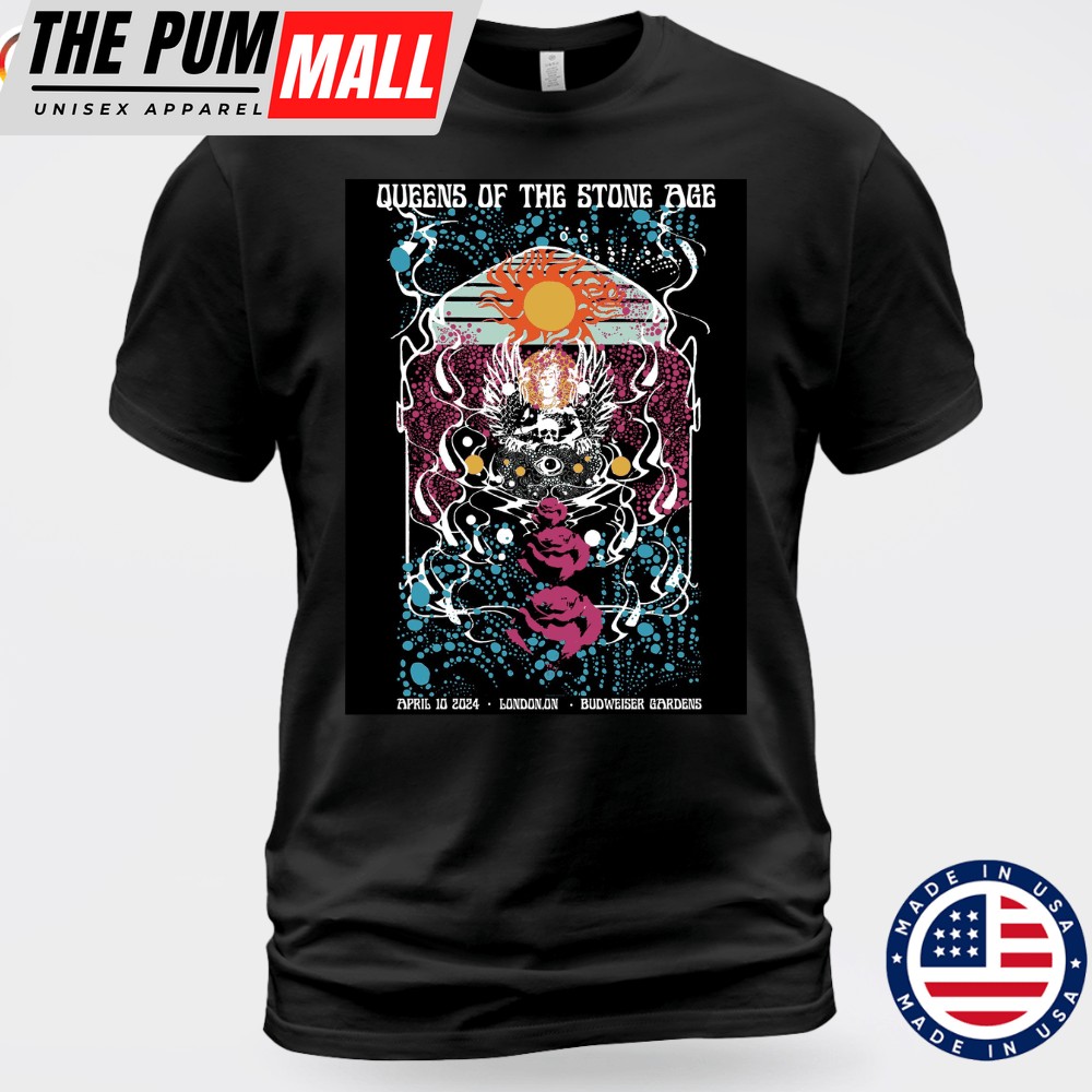 Queen Of The Stone LONDON TONITE Unisex T-shirt