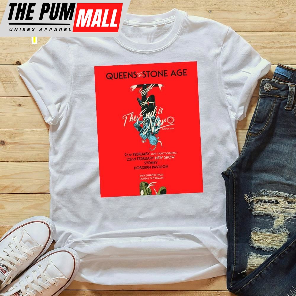 Queens Of The Stone Age Announce 2025 Australian Tour T-Shirt