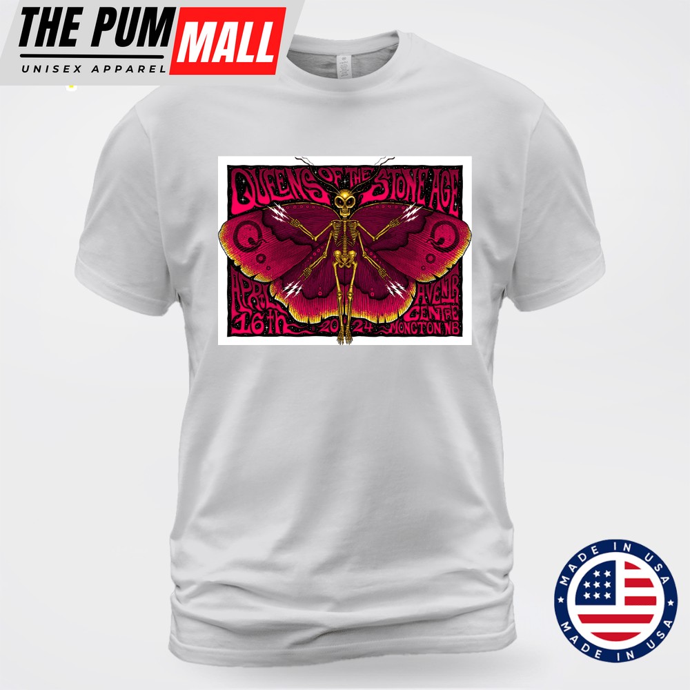 Queens Of The Stone Age At Aventr Centre Moncton NB On April 16th 2025 Unisex T-shirt