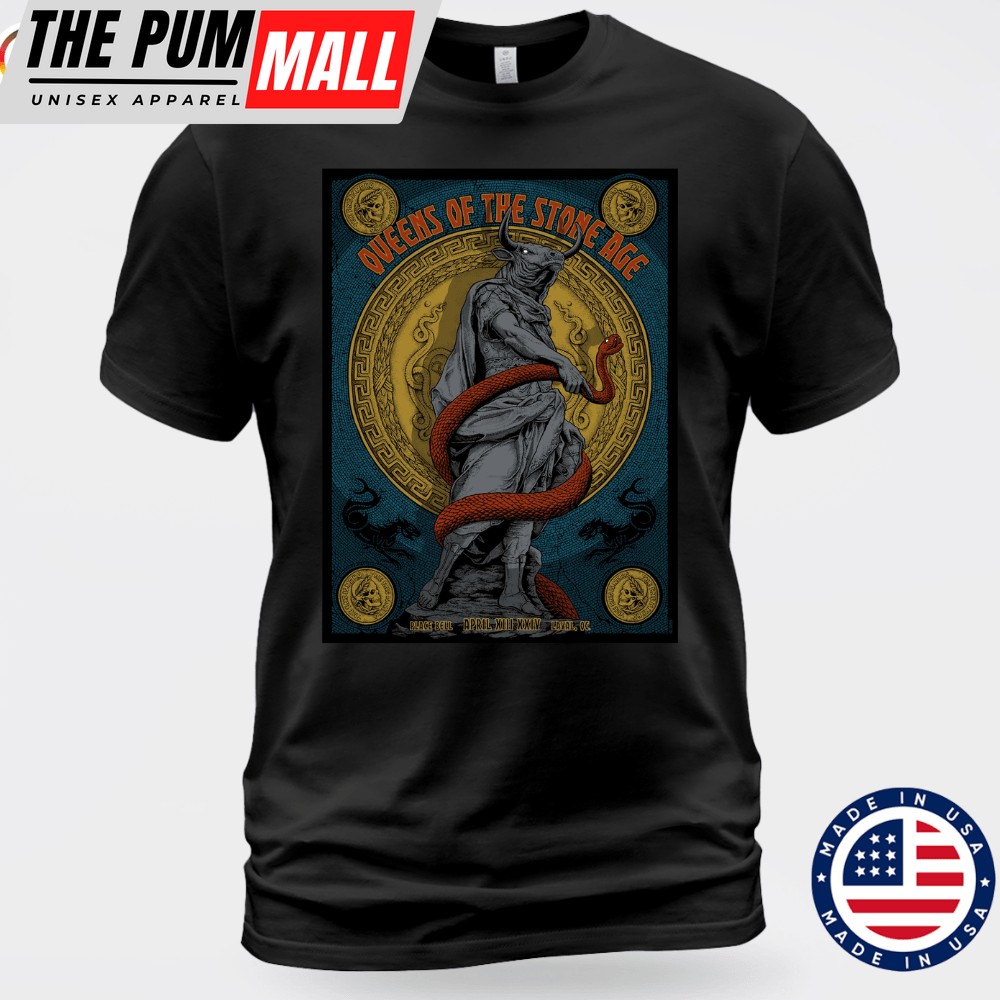 Queens Of The Stone Age At Place Bell Laval OC On April 13th 2025 Unisex T-Shirt