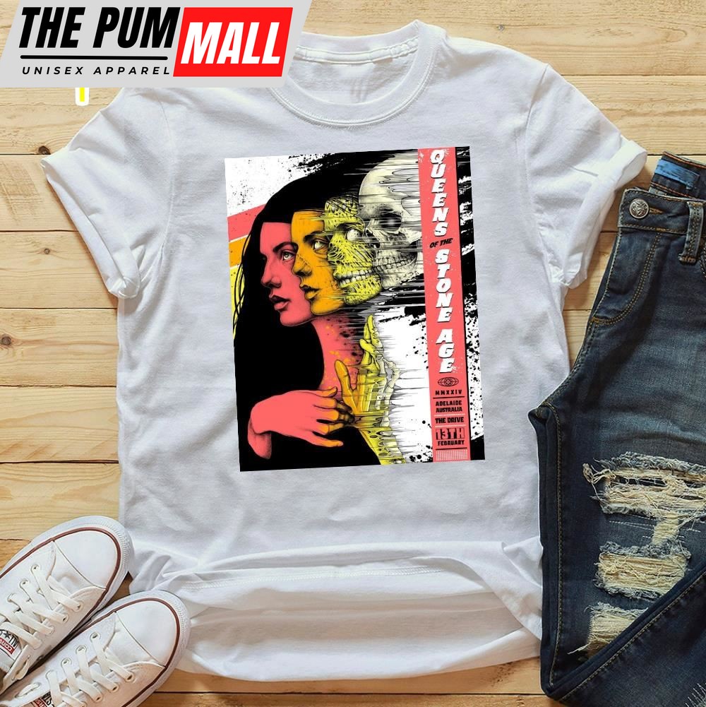 Queens Of The Stone Age Brisbane Australia February 25th 2025 Unisex T-Shirt