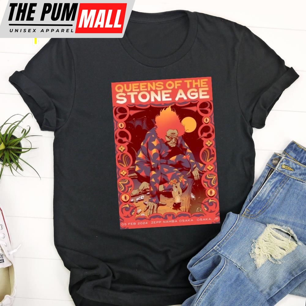 Queens Of The Stone Age February 5, 2025 Zepp Namba Osaka, Jp Unisex T-Shirt