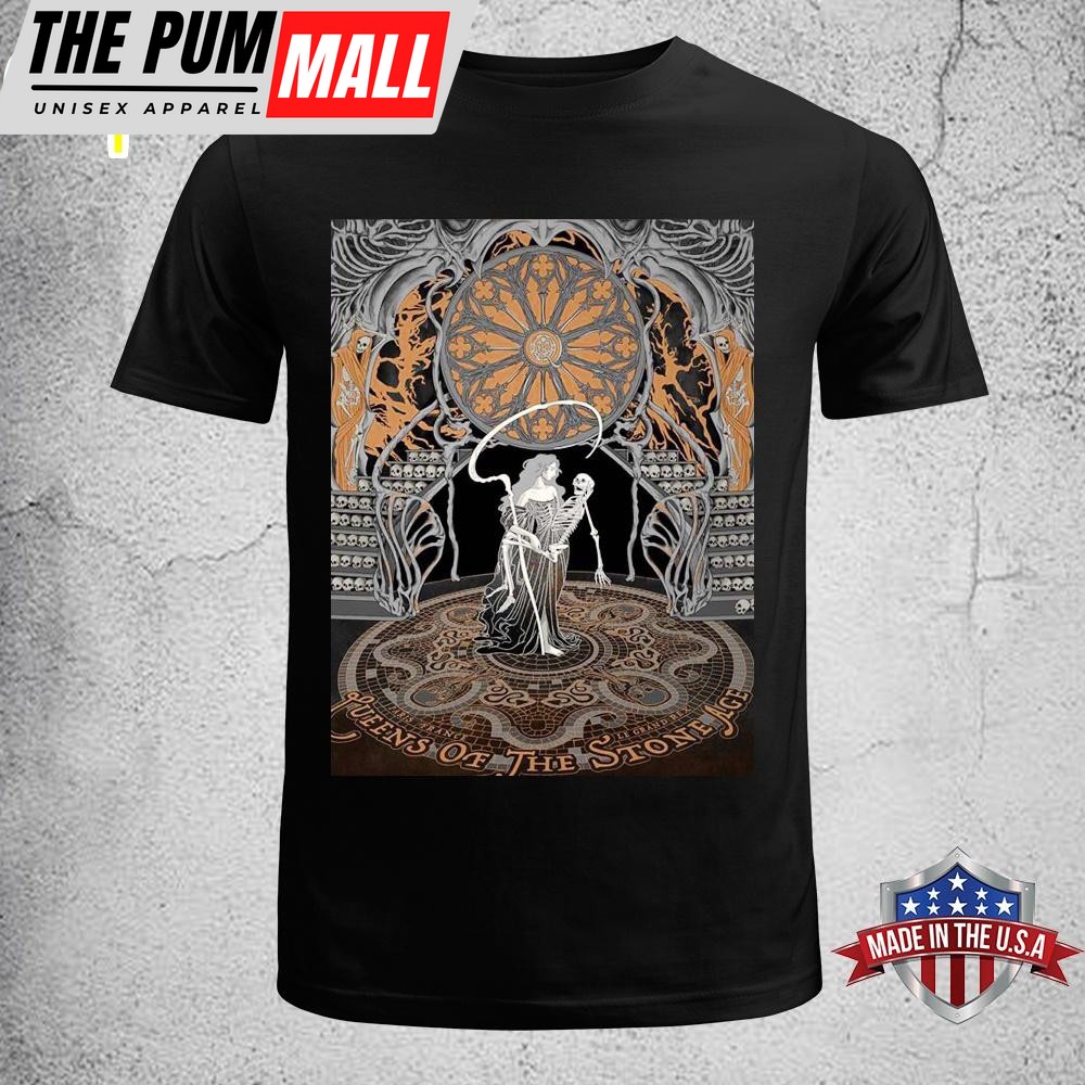 Queens Of The Stone Age Paris France 2025 Unisex T-Shirt