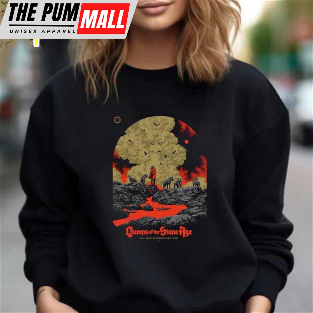 Queens Of The Stone Age The Hordern Pavillion Sydney Night Two 2025 Unsiex T-Shirt