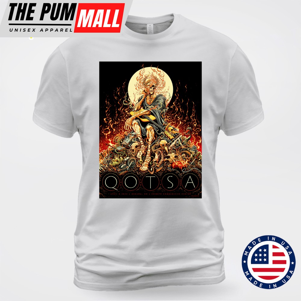 Queens Of The Stone Age Tribute Communities Centre Oshawa April 2025 T-shirt