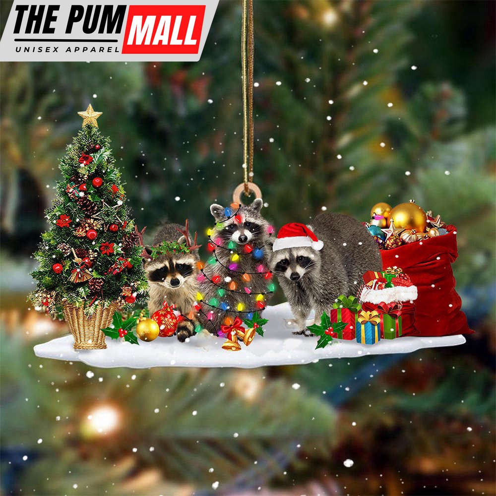 Raccoon Christmas Ornament Merry Christmas Ornament Best Xmas Gifts For Mom Limited Edition