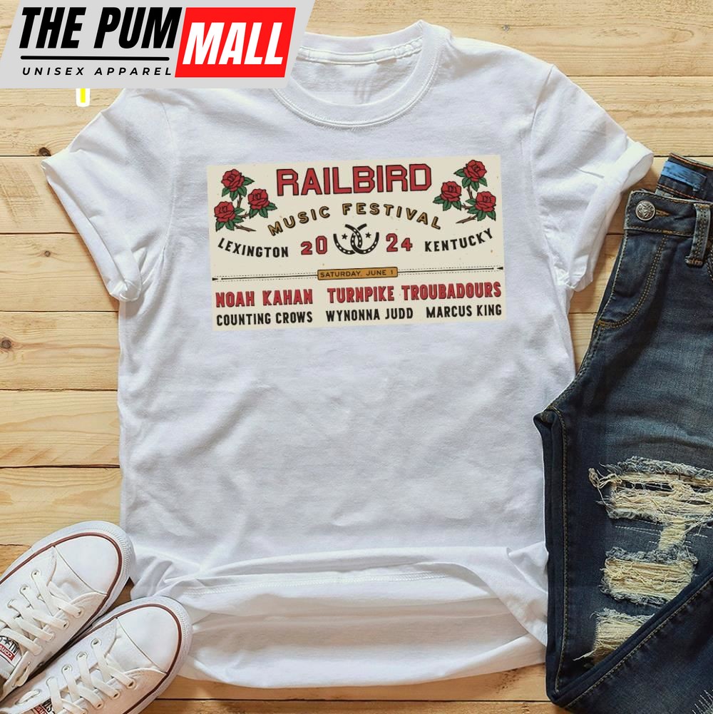 Railbird 2025 Lineup Released Unisex T-Shirt
