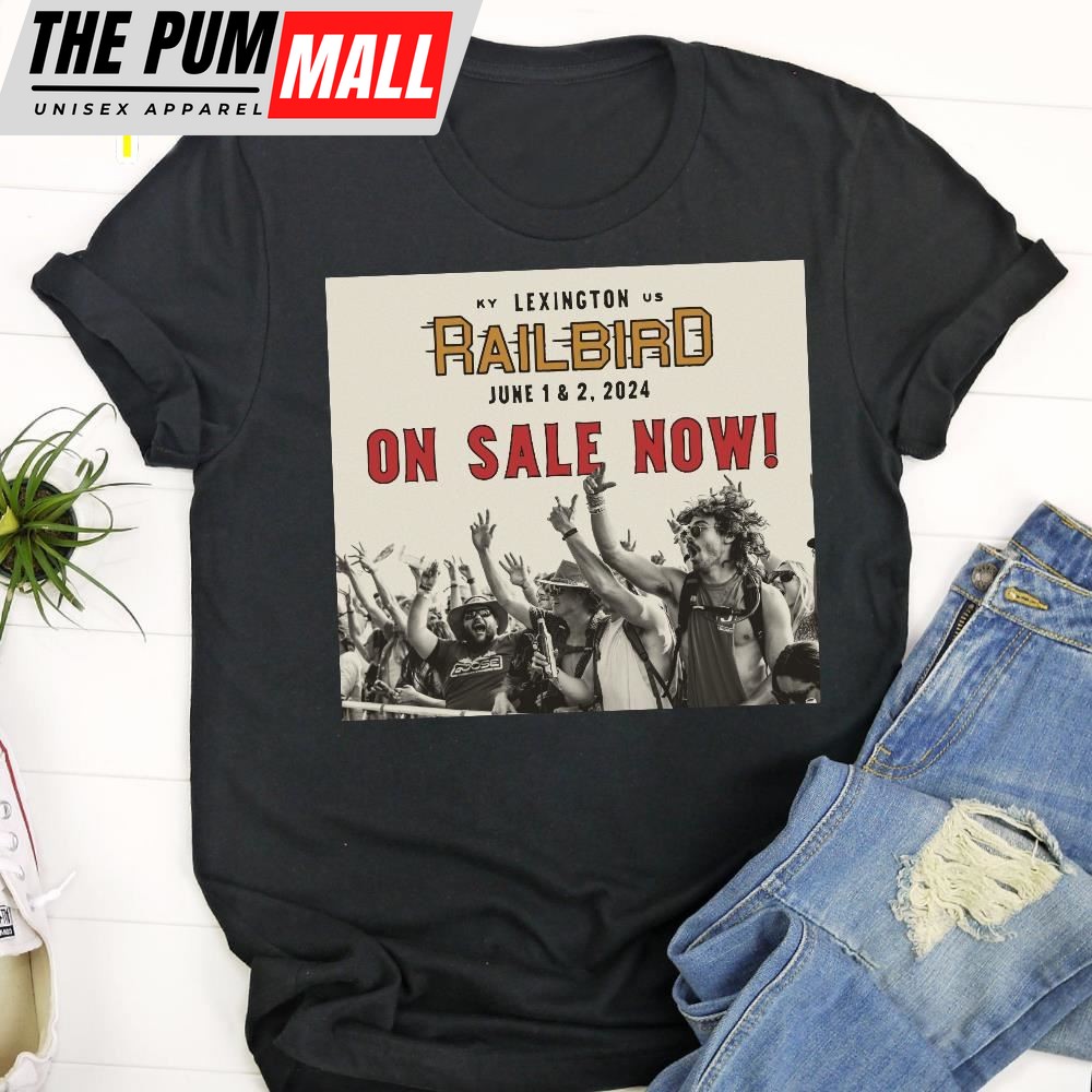 Railbird Music Festival 2025 Lexington, Ky Unisex T-Shirt