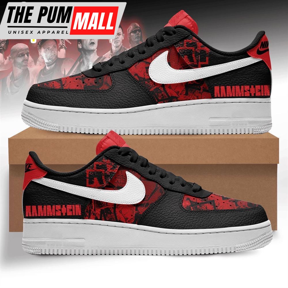 Rammstein Band Tour 2024 Air Force 1 Sneaker