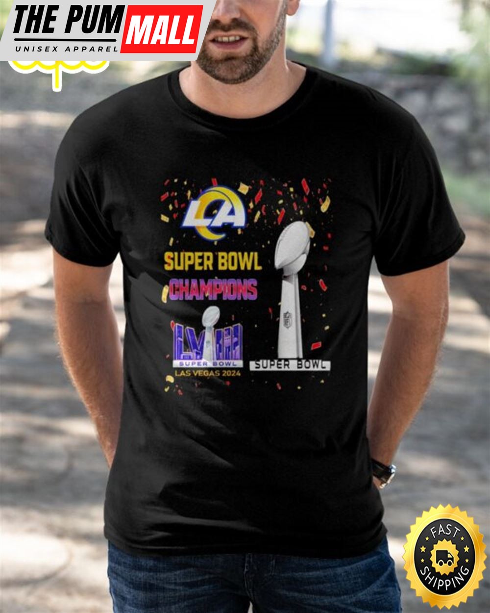Rams Super Bowl Champions Lviii Las Vegas 2025 Shirt