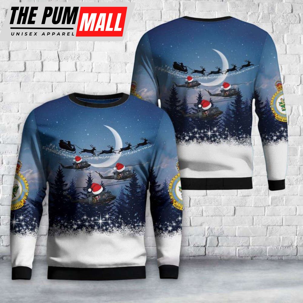 RCAF 427 Special Ops Bell CH-146 Griffon Christmas Sweater – Perfect Gift for Christmas