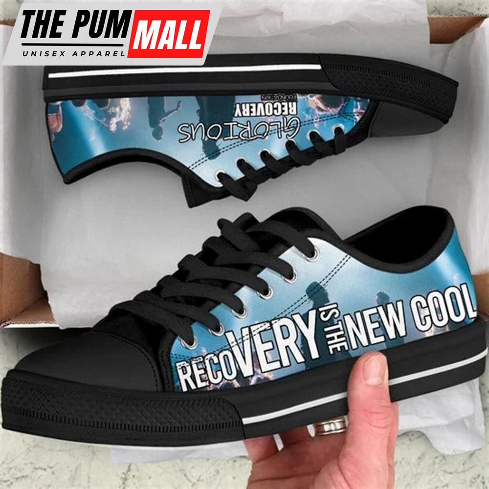 Recovery Is The New Cool Canvas Low Top Shoes – Low Top Shoes Mens, Women