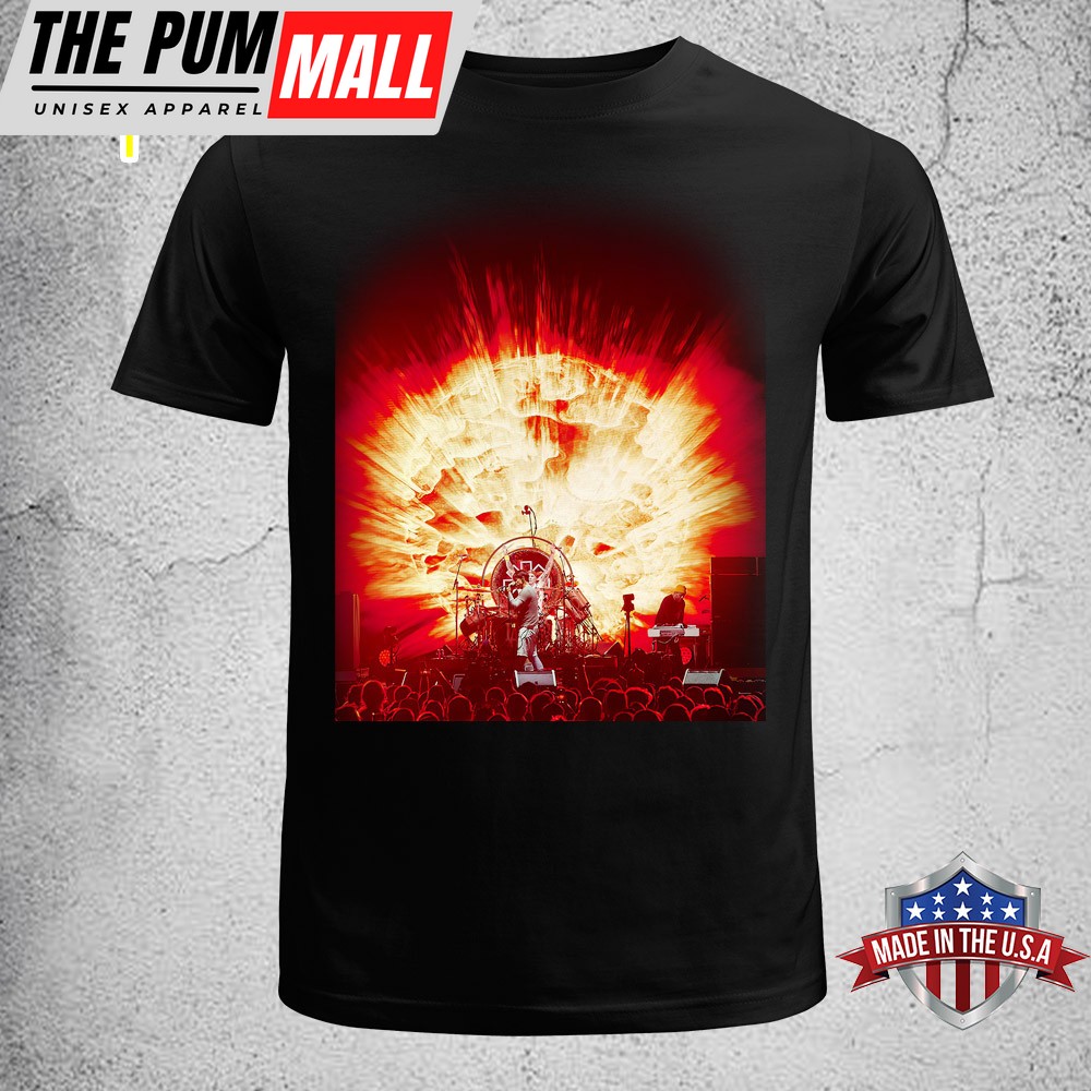 Red Hot Chili Peppers Fire 2025 Music Concert Unisex T-Shirt
