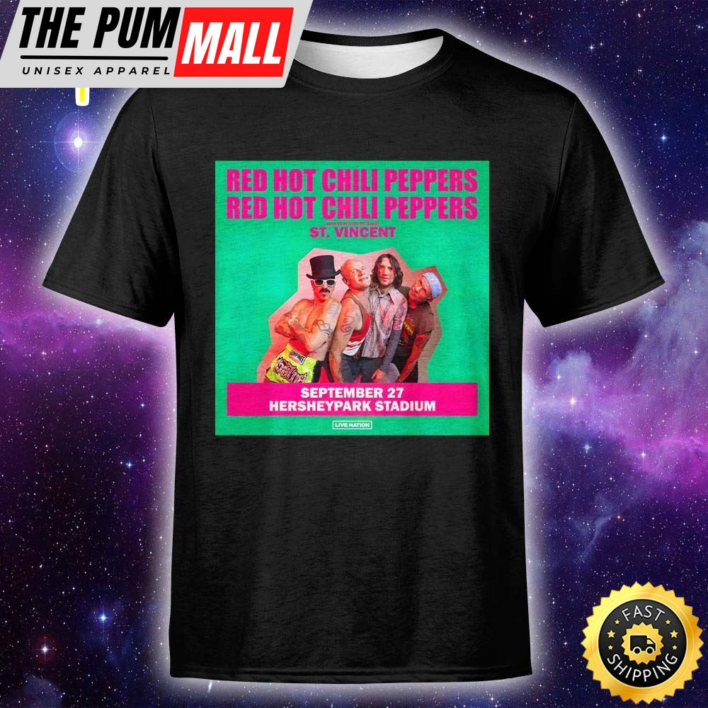 Red Hot Chili Peppers Hersheypark Stadium, Pa, September 27 2025 Unisex T-Shirt