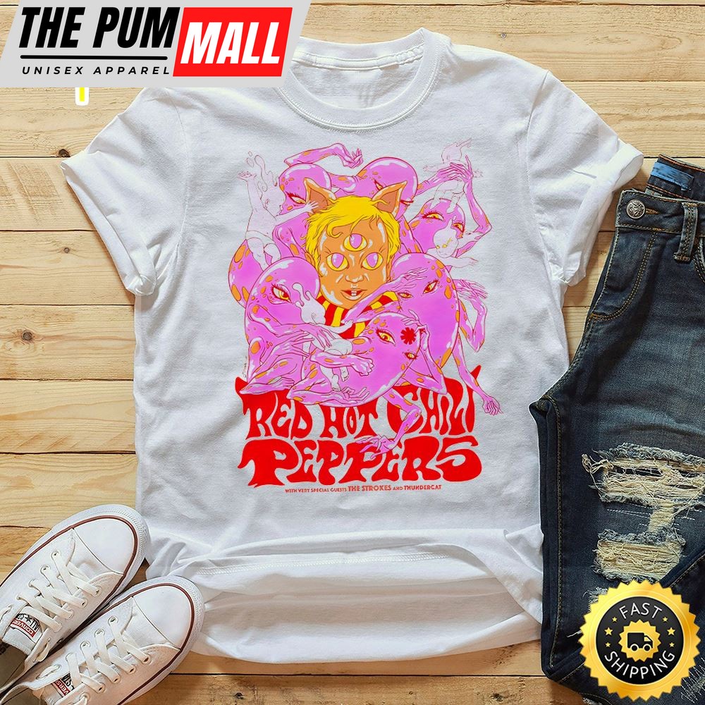 Red Hot Chili Peppers Houston May 25, 2025 Tshirt