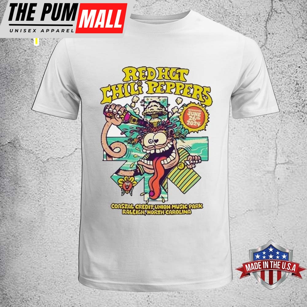 Red Hot Chili Peppers June 26 Raleigh, North Carolina Tour 2025 Unisex T-Shirt