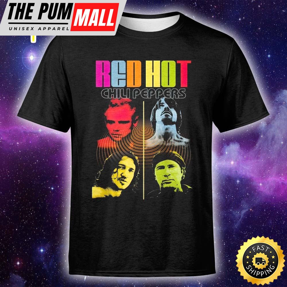 Red Hot Chili Peppers – Live Colour Me Unisex T-Shirt