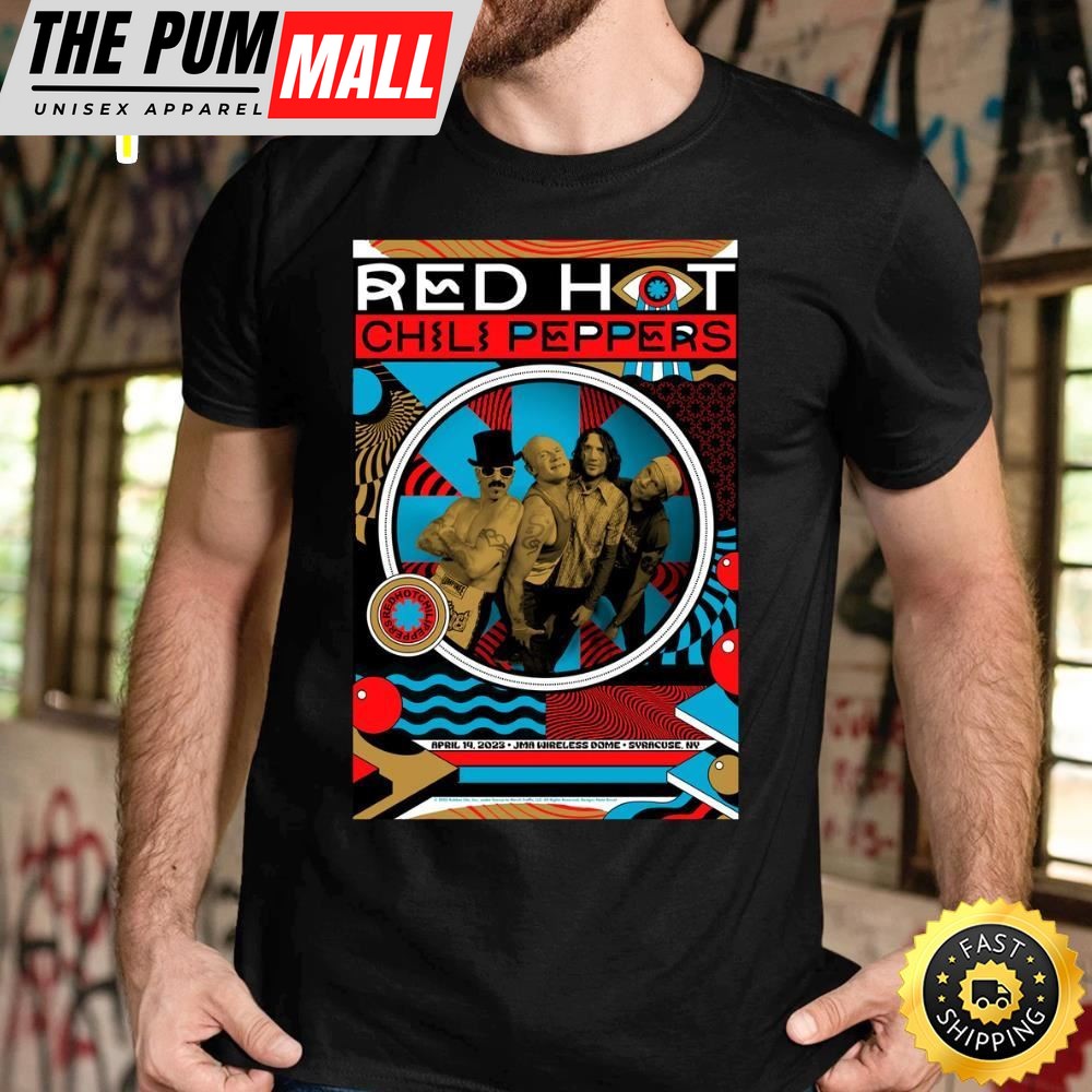 Red Hot Chili Peppers Syracuse April 14 Tour 2025 Unisex T-shirt
