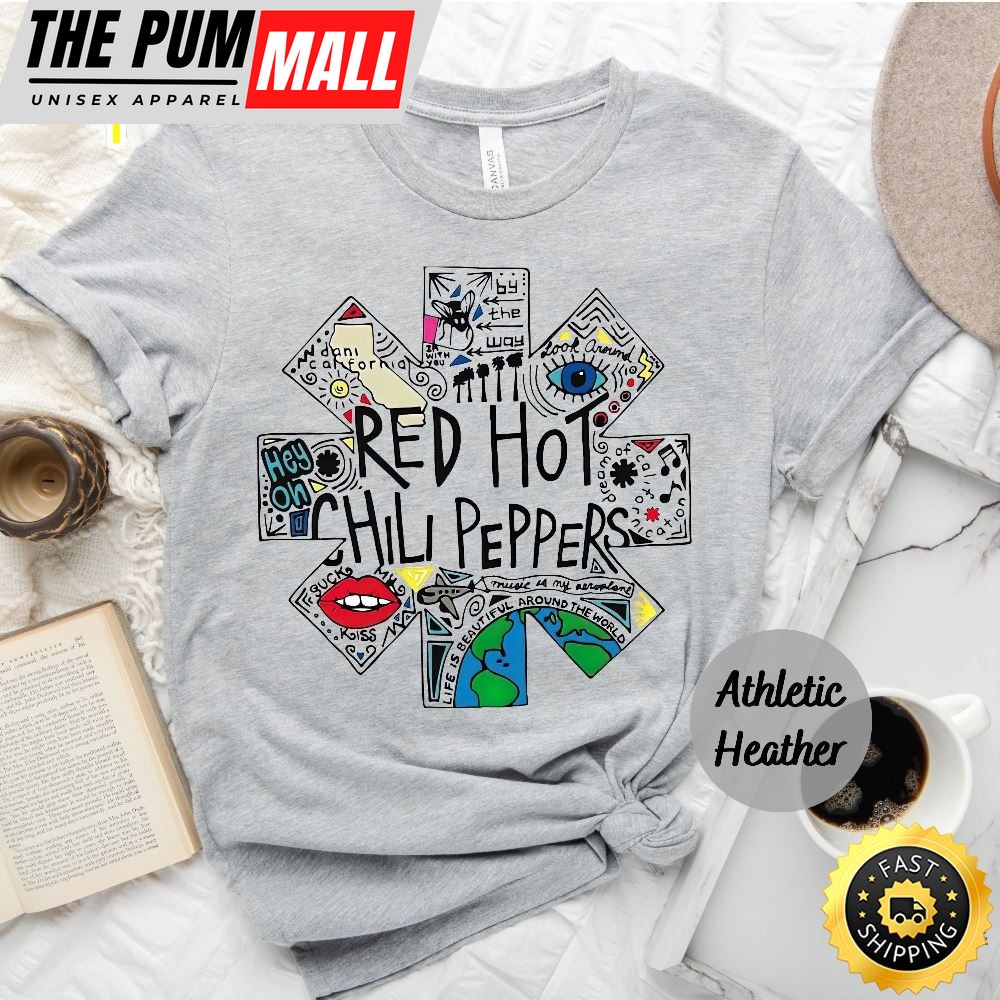 Red Hot Chili Peppers Tour Shirt Red Hot Chili Peppers Jojo Red Hot Chili Peppers Shirt