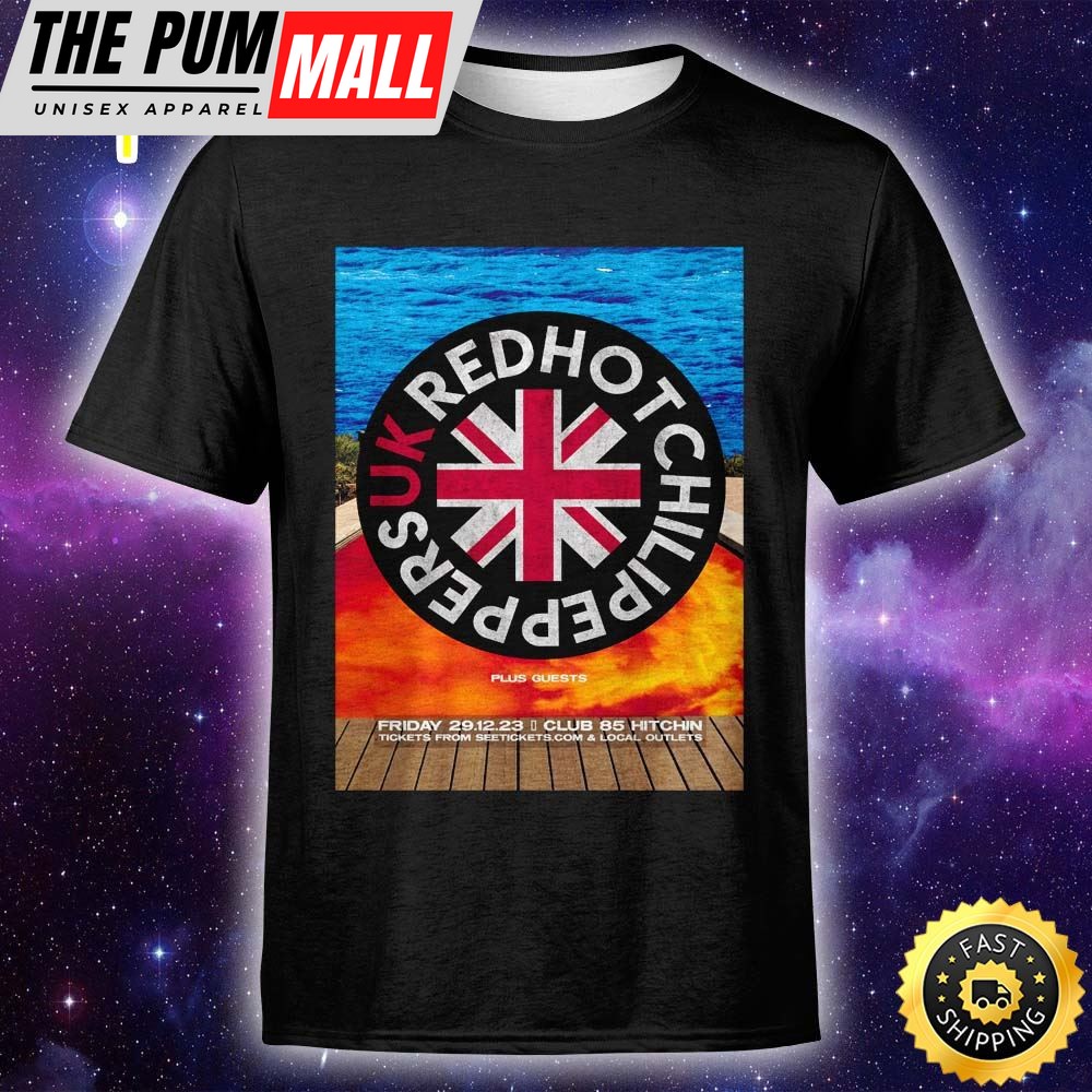 Red Hot Chili Peppers Uk 2025 Unisex T-Shirt
