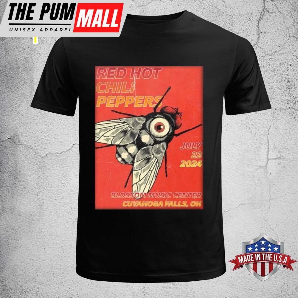 Red Hot Chili Peppers Unlimited Love Tour Blossom Music Center Cuyahoga Fall Unisex T-Shirt