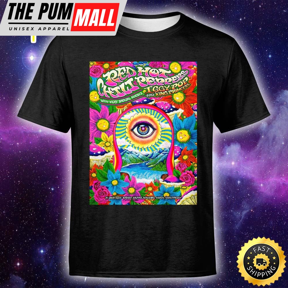 Red Hot Chili Peppers Vienna July 14, 2025 Unisex T-Shirt