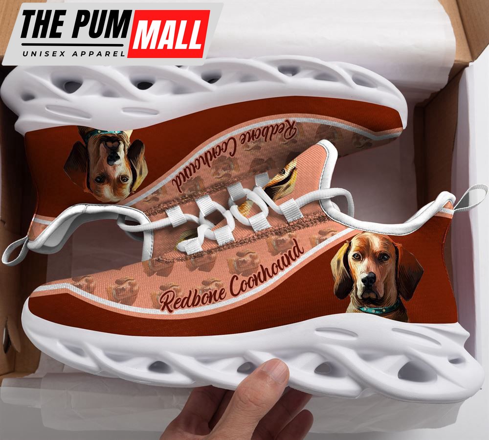Redbone Coonhound Max Soul Shoes For Women Men, Gift For Dog Lover