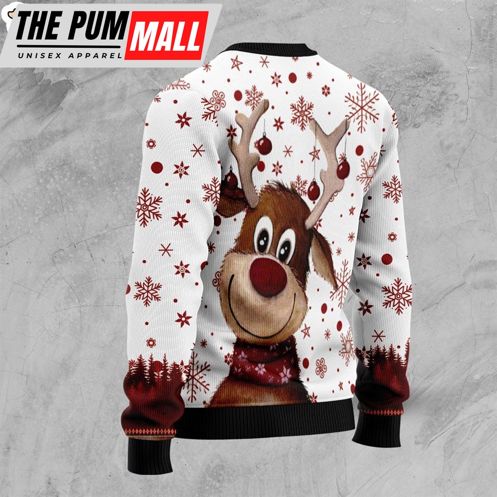 reindeer-merry-bright-ugly-christmas-sweater-gift-for-pet-lovers-unisex-cr-wx00agza Reindeer Merry & Bright Ugly Christmas Sweater – Gift For Pet Lovers – Unisex Crewneck Sweater