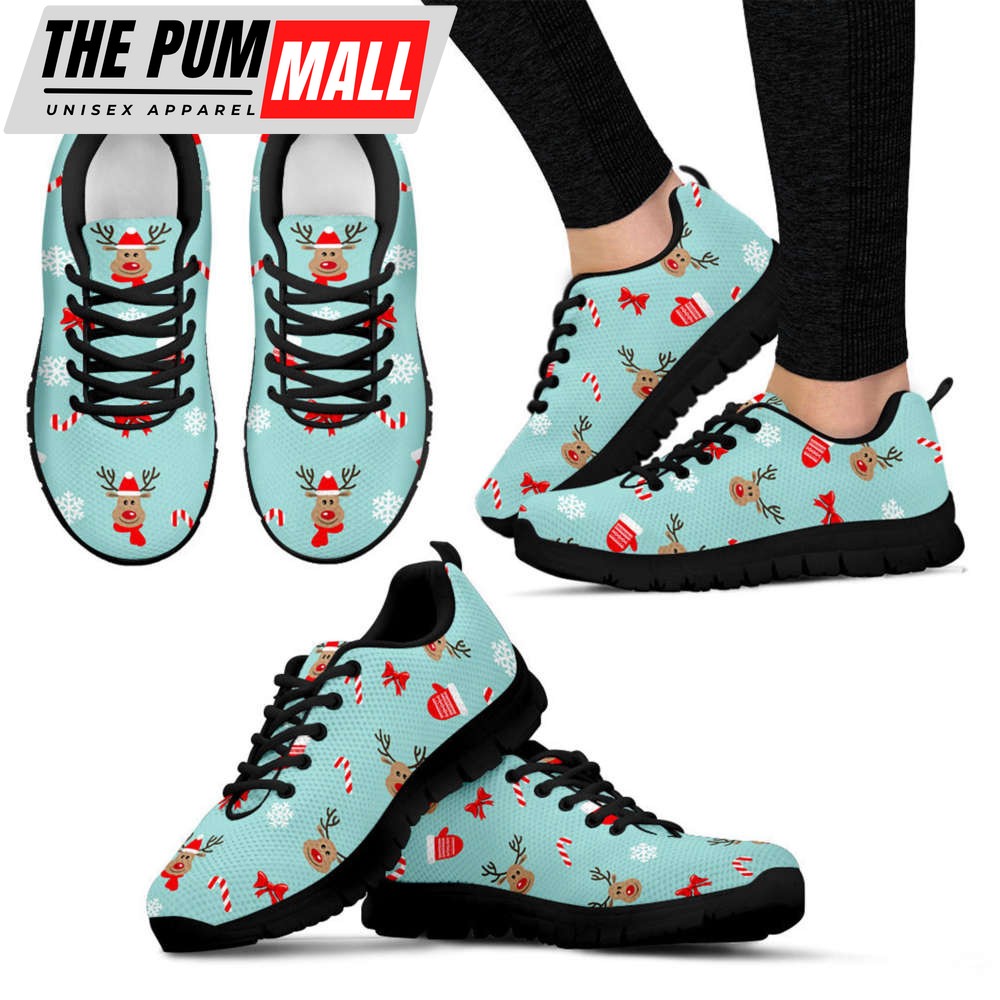 Reindeer Women’s Sneakers, Converse Shoes Gifts For Men And Women