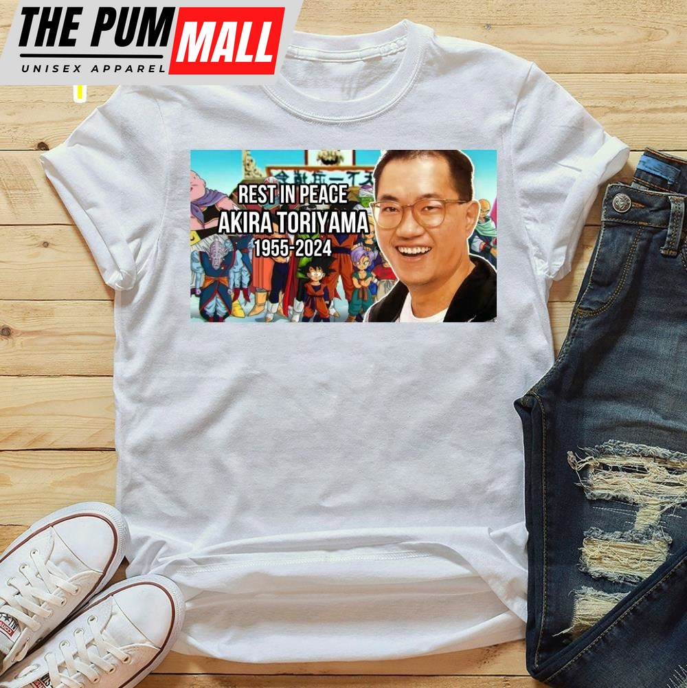 Rest In Peace Akira Toriyama 1955 – 20024 Unisex T-Shirt