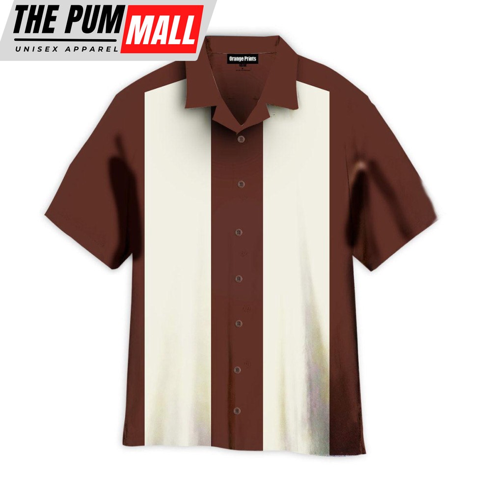 Retro 50s Casual Rockabilly Bowling Hawaiian Shirt For Unisex Gift HL2466
